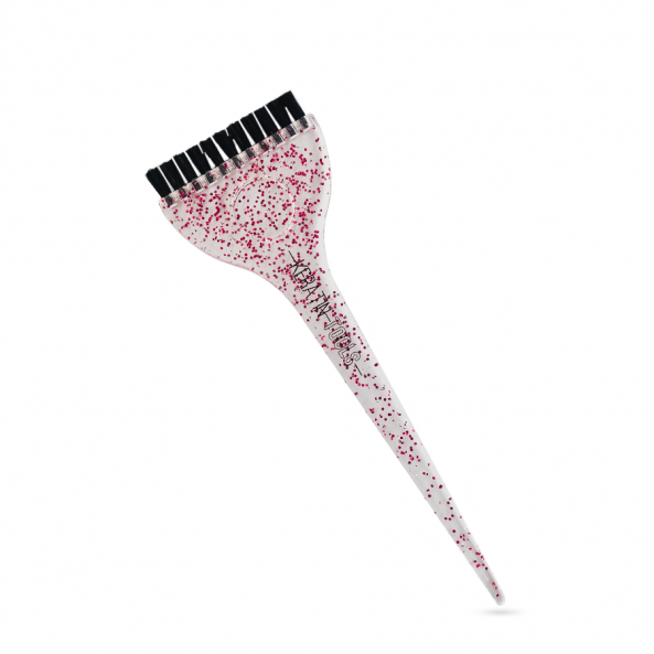 Кисть Keratin Tools Модель-О Розовый блеск