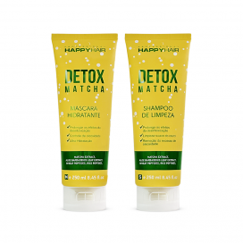 Шампунь + маска Happy Hair Detox Matcha комплект 250/250 мл